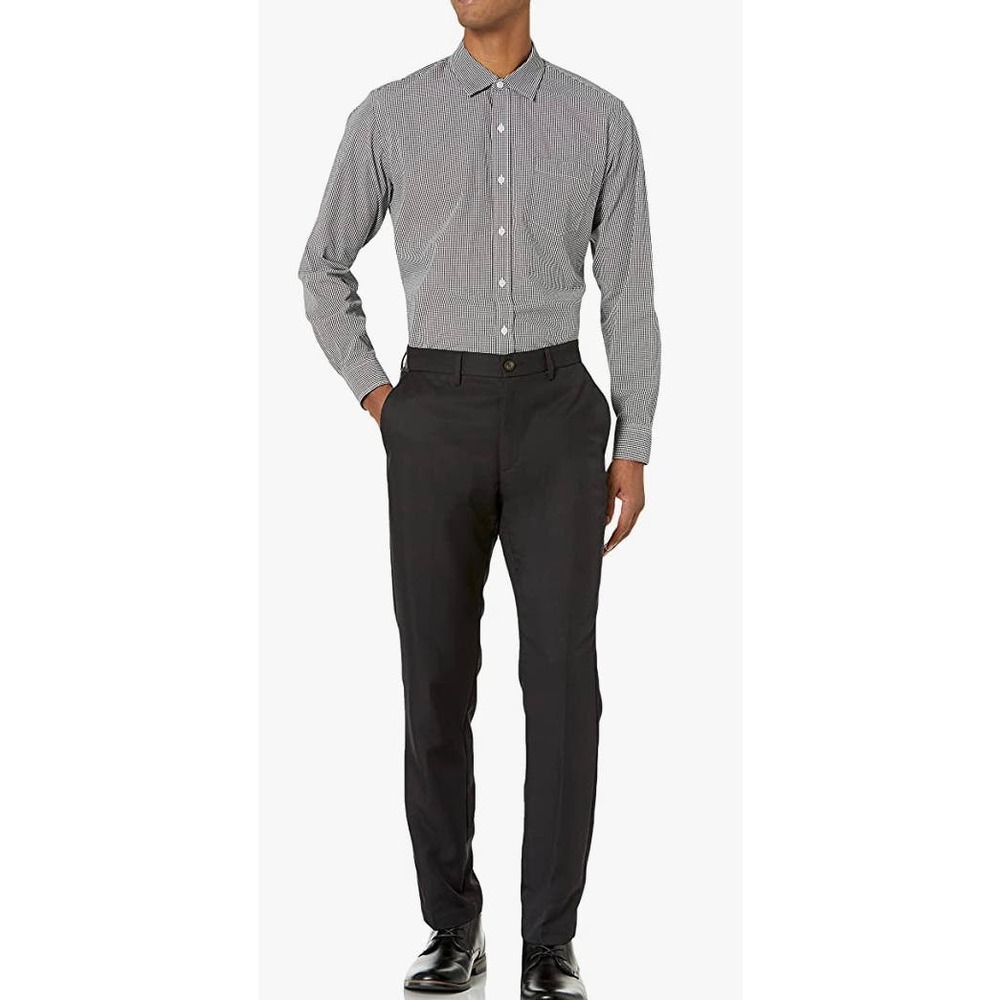 "Amazon Essentials Men's Slim-Fit Flat-Front Pants - 36W-32L - Mens 155" - Picture 4 of 6